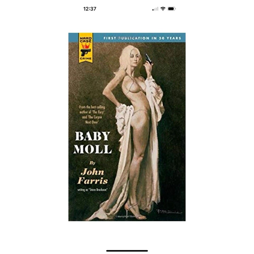 Baby Moll Hard Case Crime #46 John Farris PB Paperback Book good condition